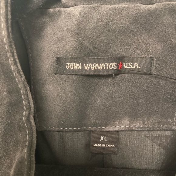 John Varvatos James Bond suede Jacket. Size XL - Picture 6 of 7